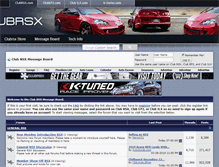 Tablet Screenshot of forums.clubrsx.com